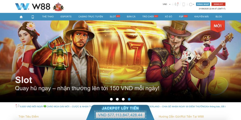 Cập nhật liên kết W88 mới nhất