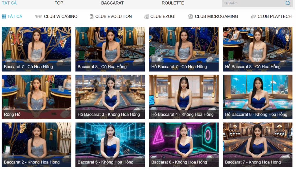 casino trực tuyến live casino